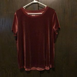 Velvet Tee Shirt